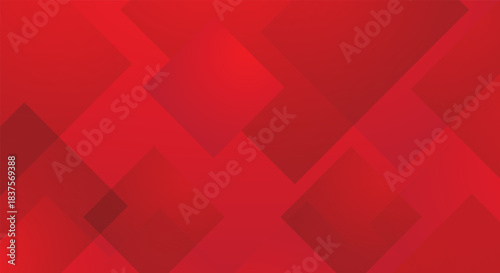 Abstract background in red gradient geometric pattern