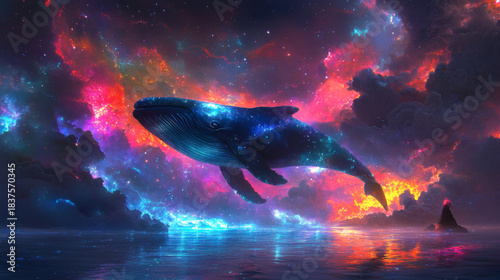 Cosmic Whale Journey