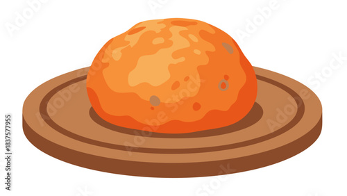 illustration of a slice of orange