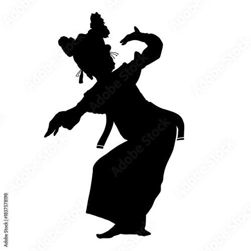 Graceful Indonesian Traditional Dancer