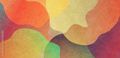 和柄　カラフル　模様　背景