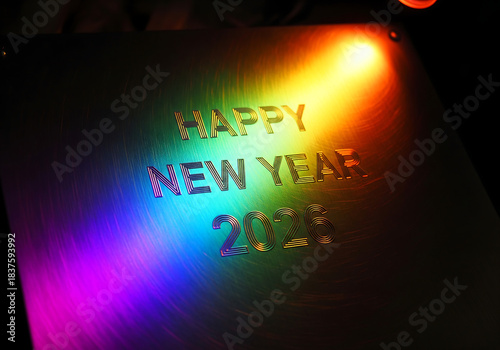 Abstract background with neon celebration lights vector illustration design for a new year party banner and card