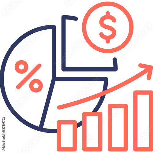 Profit Margin  Icon