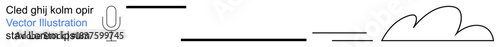 Cloud computing, data storage, audio processing, voice technology, transcription services, modern communication. Microphone icon connected to a cloud through lines. s cloud computing and data storage