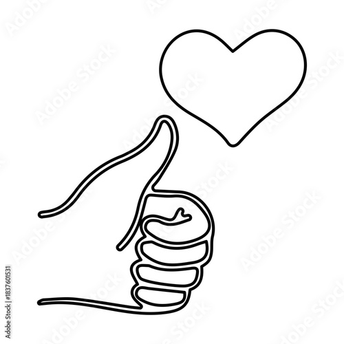 Approval Love Concept