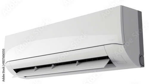 Photos Modern white wall mounted air conditioner indoor unit for cooling
