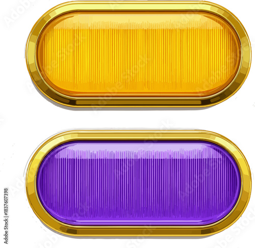 Asset for game element, slot game asset, casino game, video game, mobile game asset, Illustration vector
