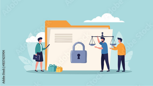 Data Privacy and Security with Legal Compliance and Protection.