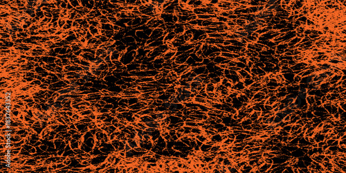 orange black brush Car sticker wrap pattern banner abstract sporty lines black orange color combination grunge brush pattern motorsport vector design, Modern.