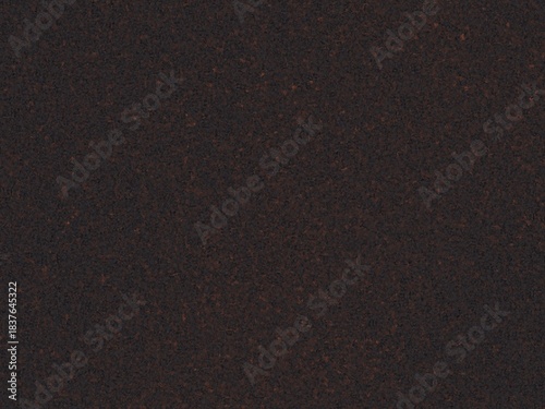 A dark, textured background with subtle reddish-brown specks.