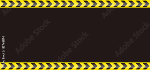 Dark Construction Barrier Tape Banner: Emphasizes the dark background.
Black Background Hazard Warning Border: Focuses on the color and theme.
Caution Tape Frame with Yellow and Black Chevrons