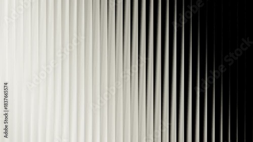 gradient blur light wave video of bright white on black background for poster banner design