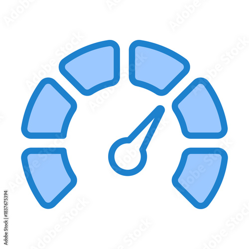 Dashboard Icon - Blue Style