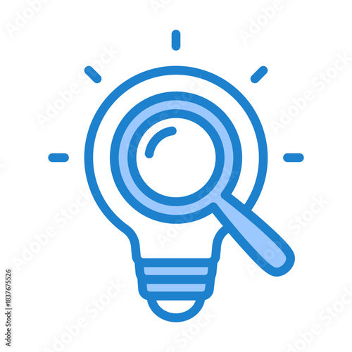 R&D Icon - Blue Style