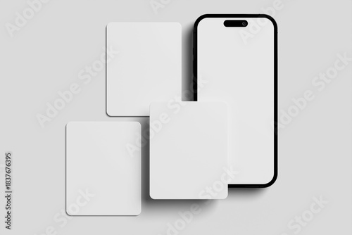 High quality social media instagram mockup