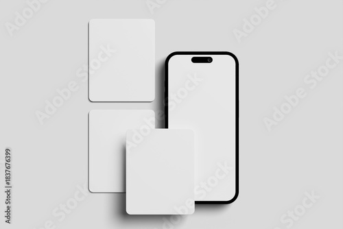 High quality social media instagram mockup