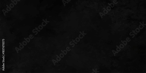 Dark grunge wall texture with black, old, vintage paper background pattern