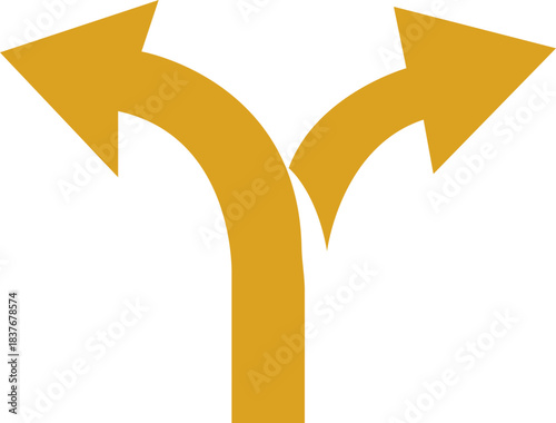 Way Direction Arrow Sign Icon. Road navigation arrows. Driving direction mark, location point crossroad. Way direction arrow sign. Vector illustration. Traffic way icon isolated Road arrow.