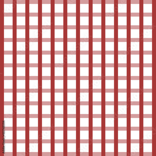 red and white checkered pattern