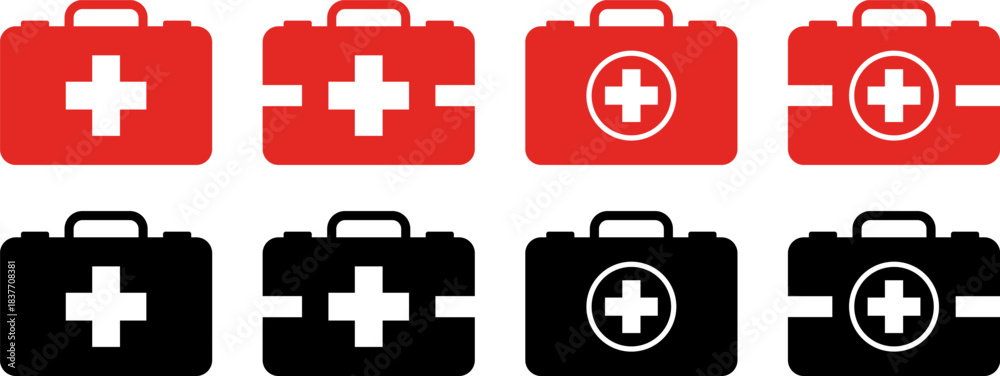 Obraz premium First Aid Kit Collection