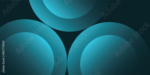 Modern dark blue abstract background with glowing curve. Shiny blue gradient geometric element. Dynamic curved lines graphic. vector illustration eps10