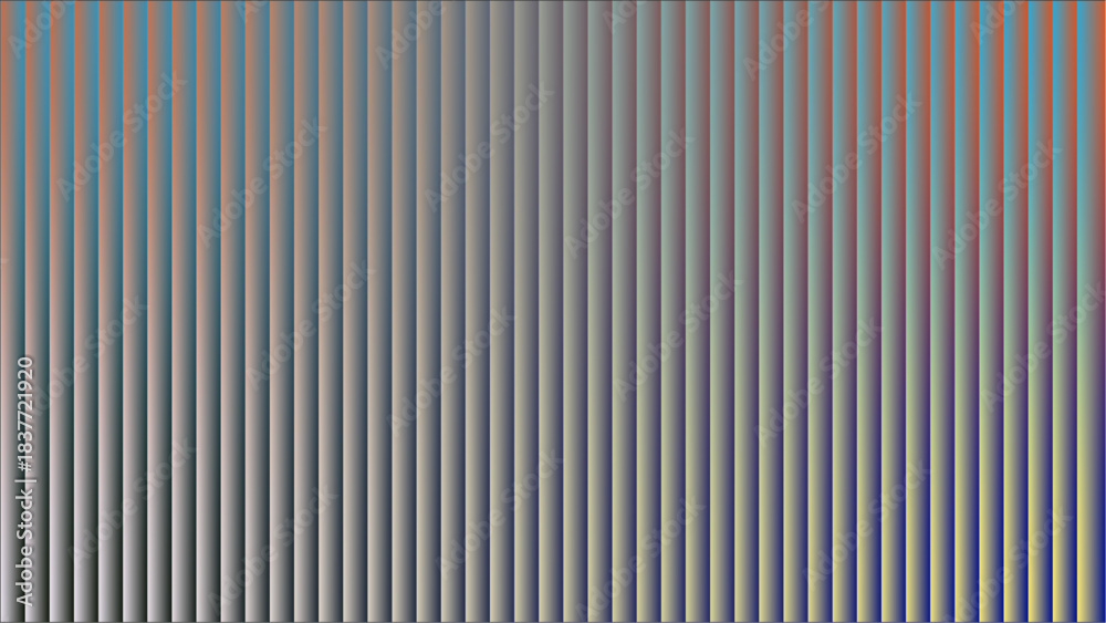 Obraz premium Creative Color Blend with Vertical Column Pattern