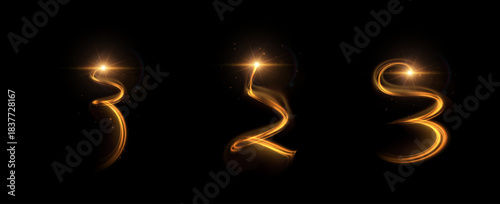 Futuristic golden speed lines tech-inspired vector backdrop, concept of data transfer, innovation. Great for tech company presentations, startup websites, data flow visualizations, fintech apps