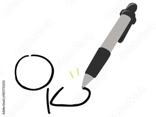 OK ペン 主線なし