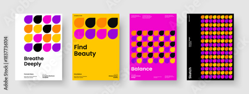 Geometric Book Cover Template. Modern Report Design. Abstract Flyer Layout. Banner. Brochure. Background. Poster. Business Presentation. Handbill. Portfolio. Leaflet. Notebook. Newsletter. Magazine