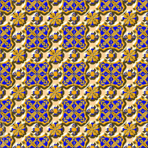 abstract seamless pattern with circles