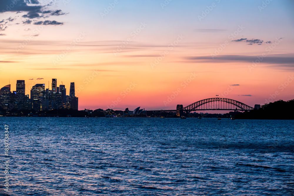Fototapeta premium Rose Bay is a harbourside eastern suburb of Sydney, in the state of New South Wales, Australia