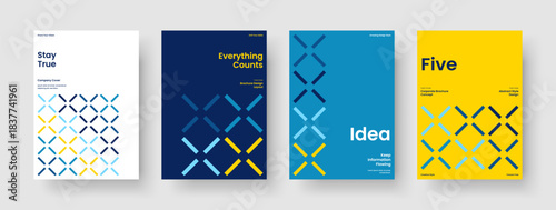 Isolated Book Cover Design. Geometric Banner Layout. Modern Report Template. Poster. Brochure. Flyer. Business Presentation. Background. Catalog. Leaflet. Journal. Pamphlet. Notebook. Portfolio