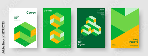 Modern Business Presentation Layout. Geometric Flyer Design. Abstract Background Template. Banner. Book Cover. Poster. Report. Brochure. Pamphlet. Brand Identity. Portfolio. Newsletter. Journal