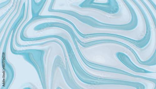 aqua blue abstract marble fluid background