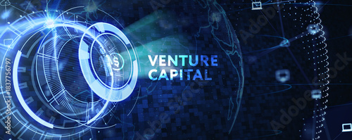 Venture capital. Investor capital. 3d illustration