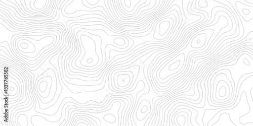 Abstract Digital Topography Line Pattern