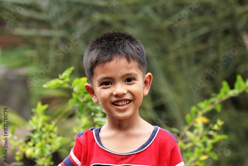 portrait of a young boy
