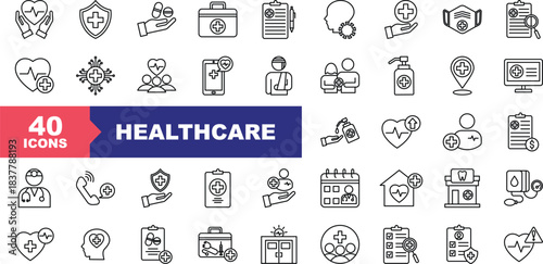 Healthcare Icon Set
