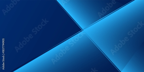 Modern blue background poster with dynamic. technology network abstract