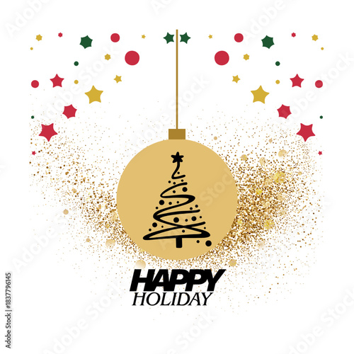 Christmas sale vector banner design. Christmas sale text with happy snowman, penguin, reindeer, polar bear characters in paper cut pine tree and clouds green background for shopping discount promo. 