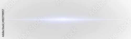 Thin blue laser streak flows smoothly through space with radiant motion. The elegant glow creates depth and futuristic rhythm. Ideal for abstract motion graphics PNG