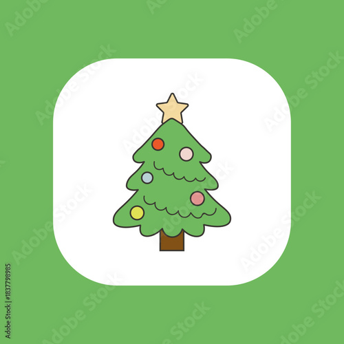 christmas tree icon