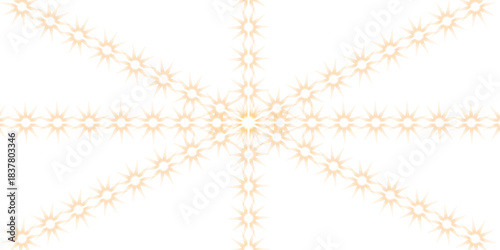 Abstract starburst pattern with radiating lines a bright and energetic background for design isolated on white EPS vector