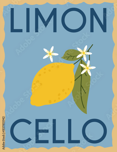 Limoncello ad poster
