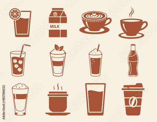 Hot Drinks Coffee Tea Refreshment Teacup Iced Drink Cappuccino Smoothie