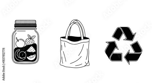 Eco-Friendly and Sustainability Icons