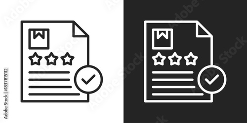 Minimum Viable Product Icon In Black And White Line Style