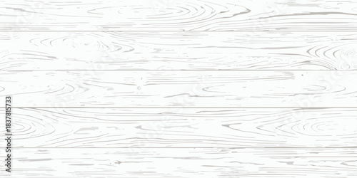 Elegant white wood paneling texture with horizontal planks for a clean aesthetic design

