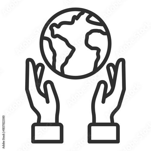 Environment Icon Single Vector Collection 