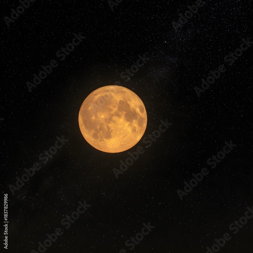 Luna Llena Dorada